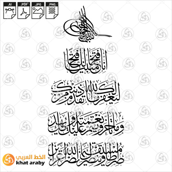 انا فتحنا لك فتحا مبينا