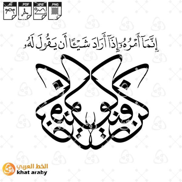 انما امره اذا اراد شيئا ان يقول له كن فيكون