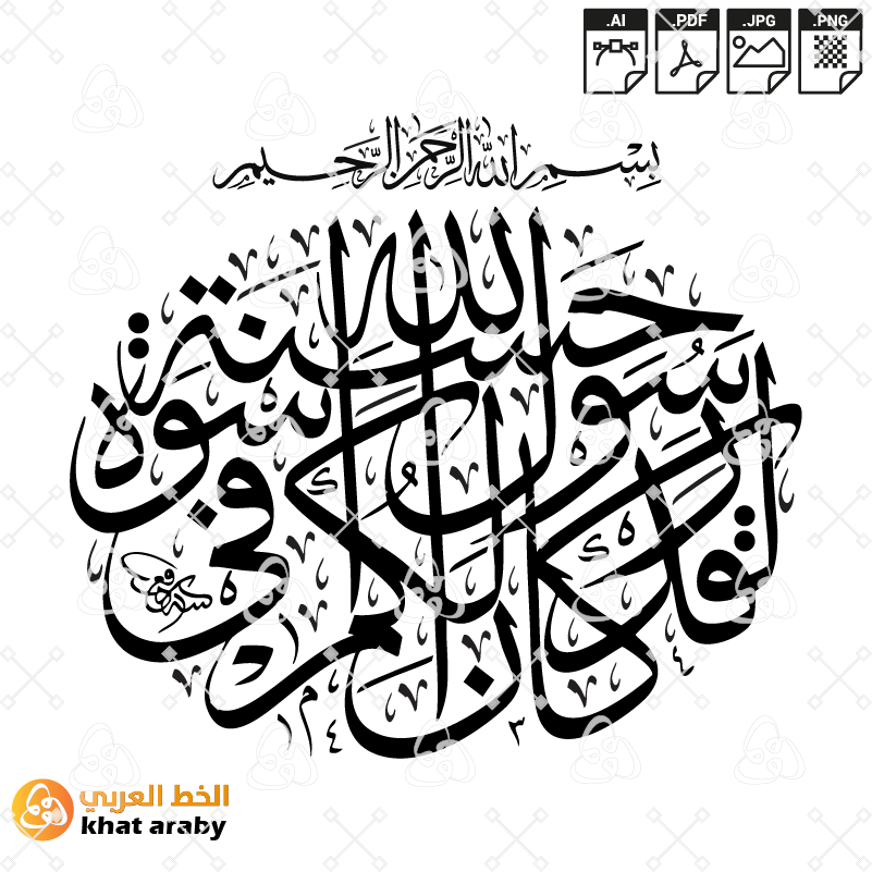 لقد كان لكم في رسول الله اسوة حسنة